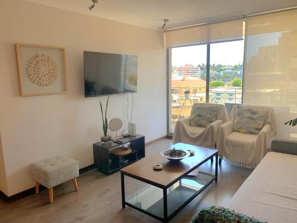 Apartamento Boulevard Poniente Apartment Vina del Mar Luaran gambar
