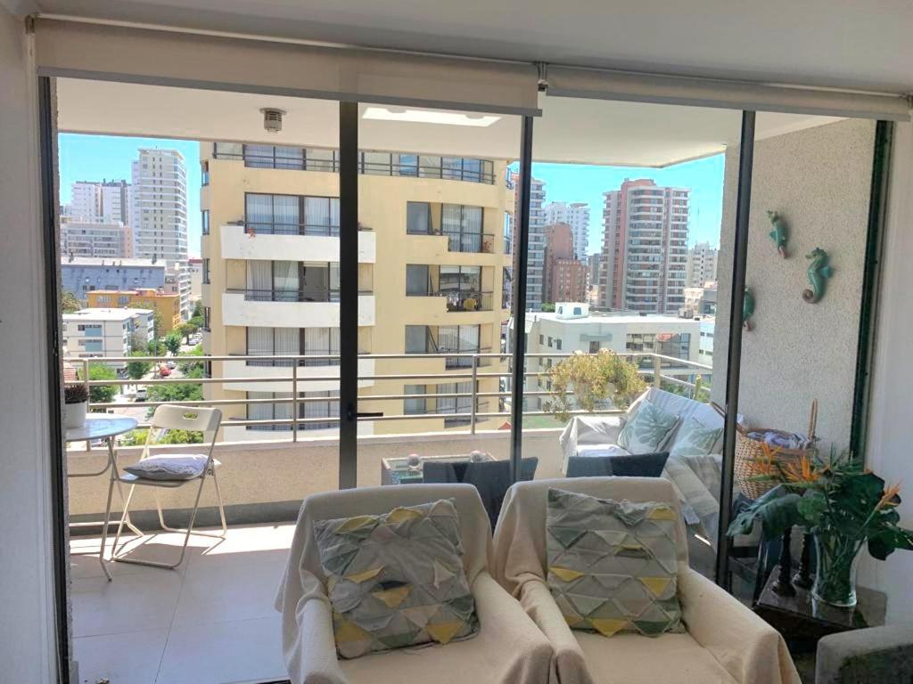 Apartamento Boulevard Poniente Apartment Vina del Mar Luaran gambar